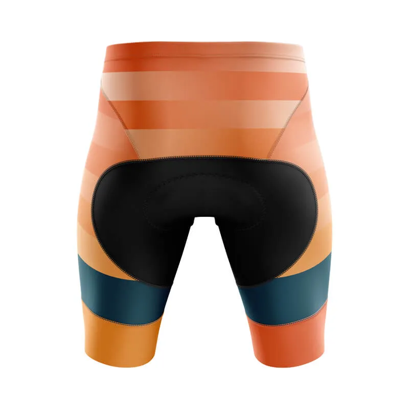 Gradient Frequency Shorts & Pants (Navy-Orange-Yellow)