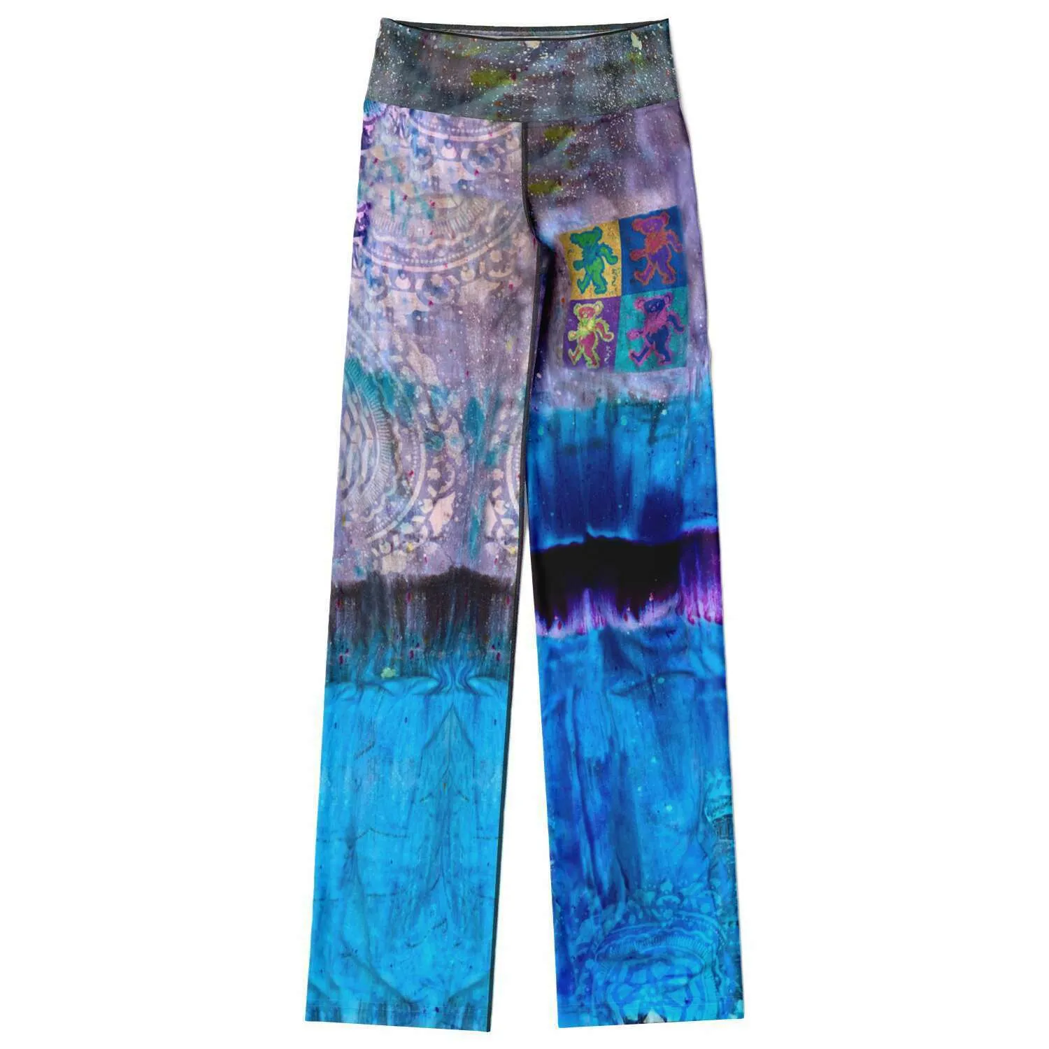 Grateful Bears Flare Leggings