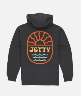 Grom Seascape Hoodie - Charcoal