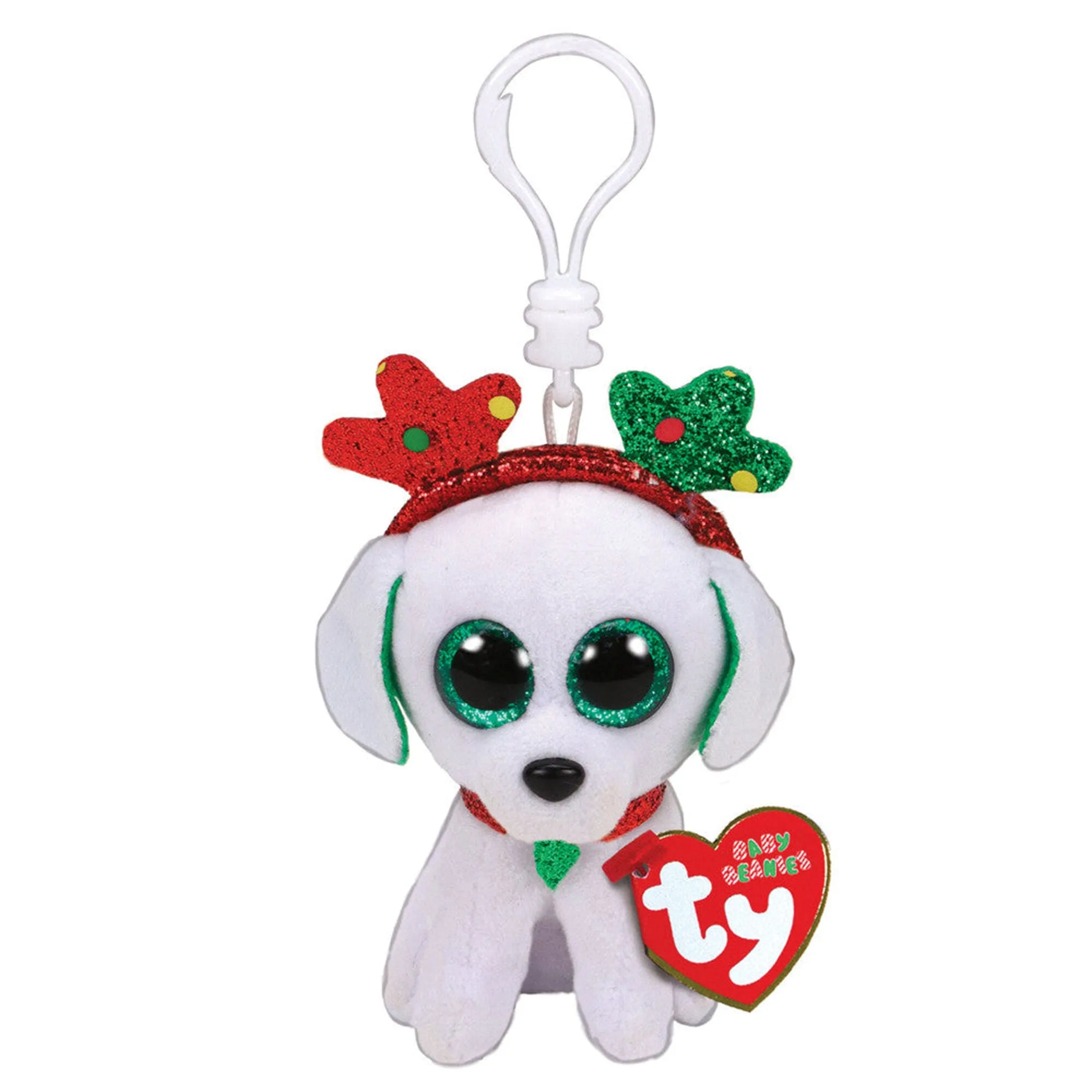 Holiday Beanie Boos - Sugar the Dog (retired)