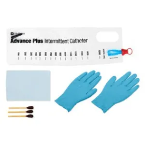 Hollister 96104 Advance Plus Intermittent Catheter Kit 10 Fr 16" (40cm) Straight