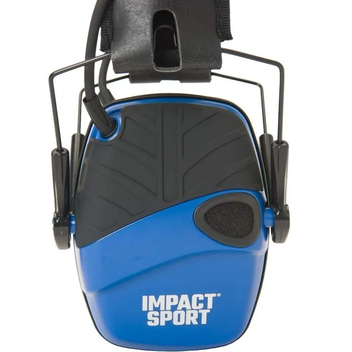 Honeywell Howard Leight R-02529SIOC Impact Sport Electronic Shooting Earmuff, Real Blue, One Size, 1 Each