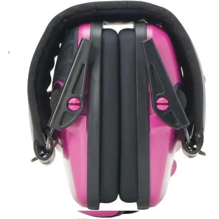 Honeywell Howard Leight R-02533 Impact Sport Electronic Shooting Earmuff, Pink, Small, Box of 2