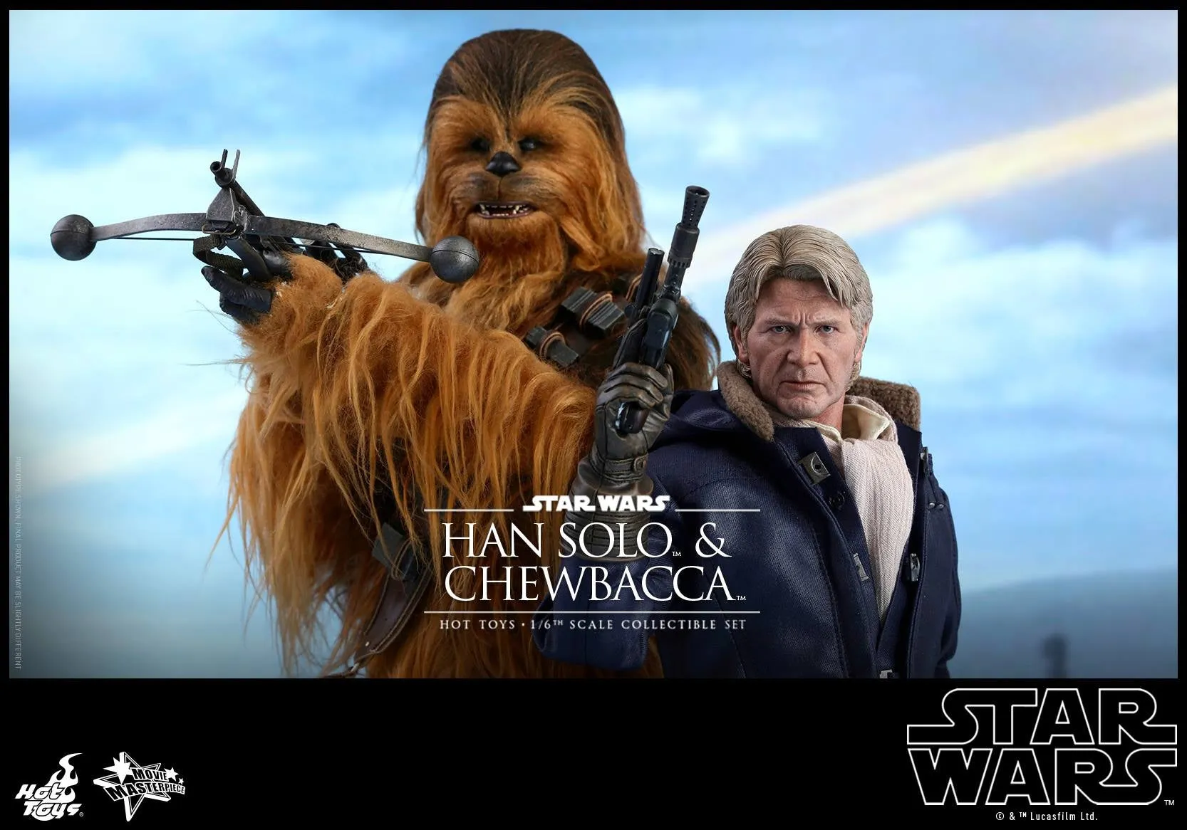 Hot Toys – MMS376 – Star Wars: The Force Awakens - Han Solo & Chewbacca