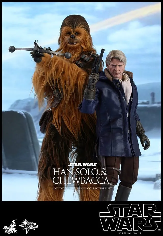 Hot Toys – MMS376 – Star Wars: The Force Awakens - Han Solo & Chewbacca