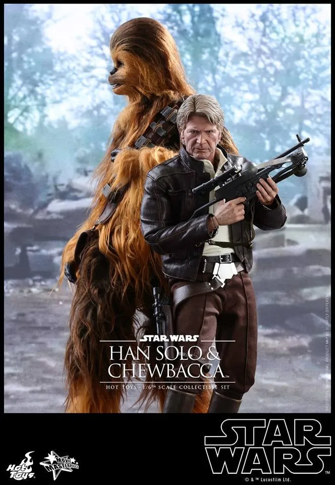 Hot Toys – MMS376 – Star Wars: The Force Awakens - Han Solo & Chewbacca