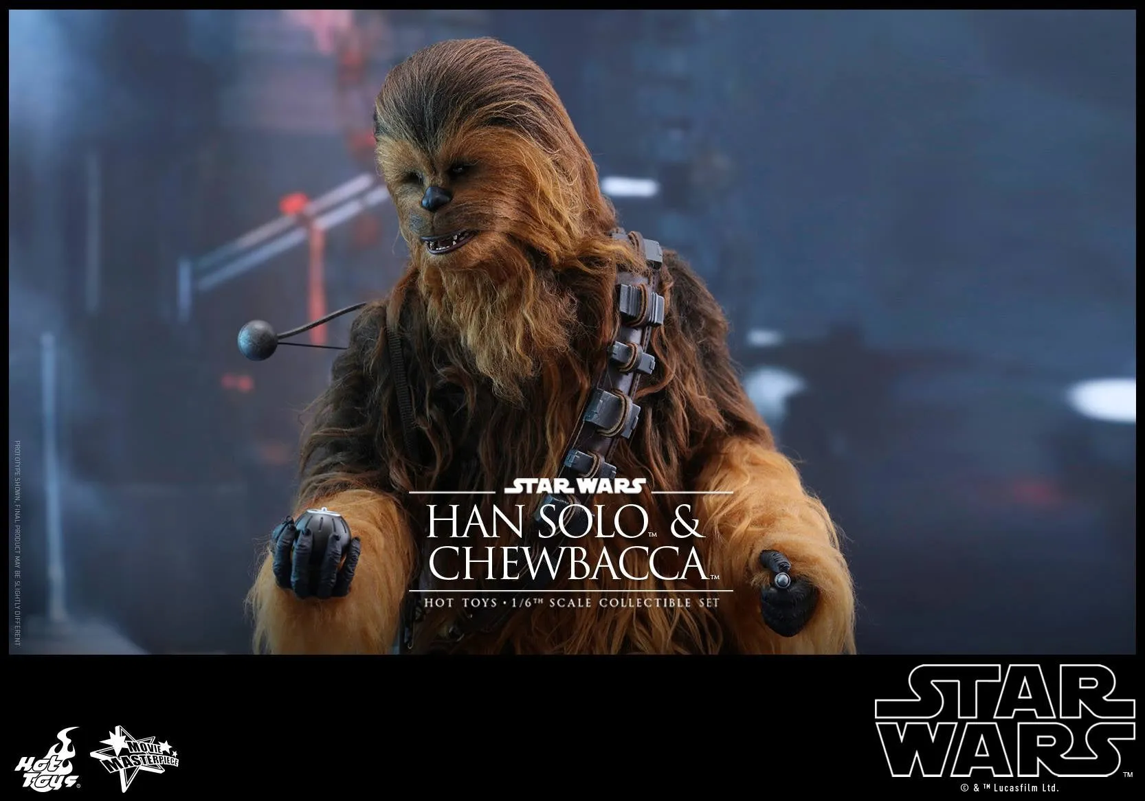 Hot Toys – MMS376 – Star Wars: The Force Awakens - Han Solo & Chewbacca