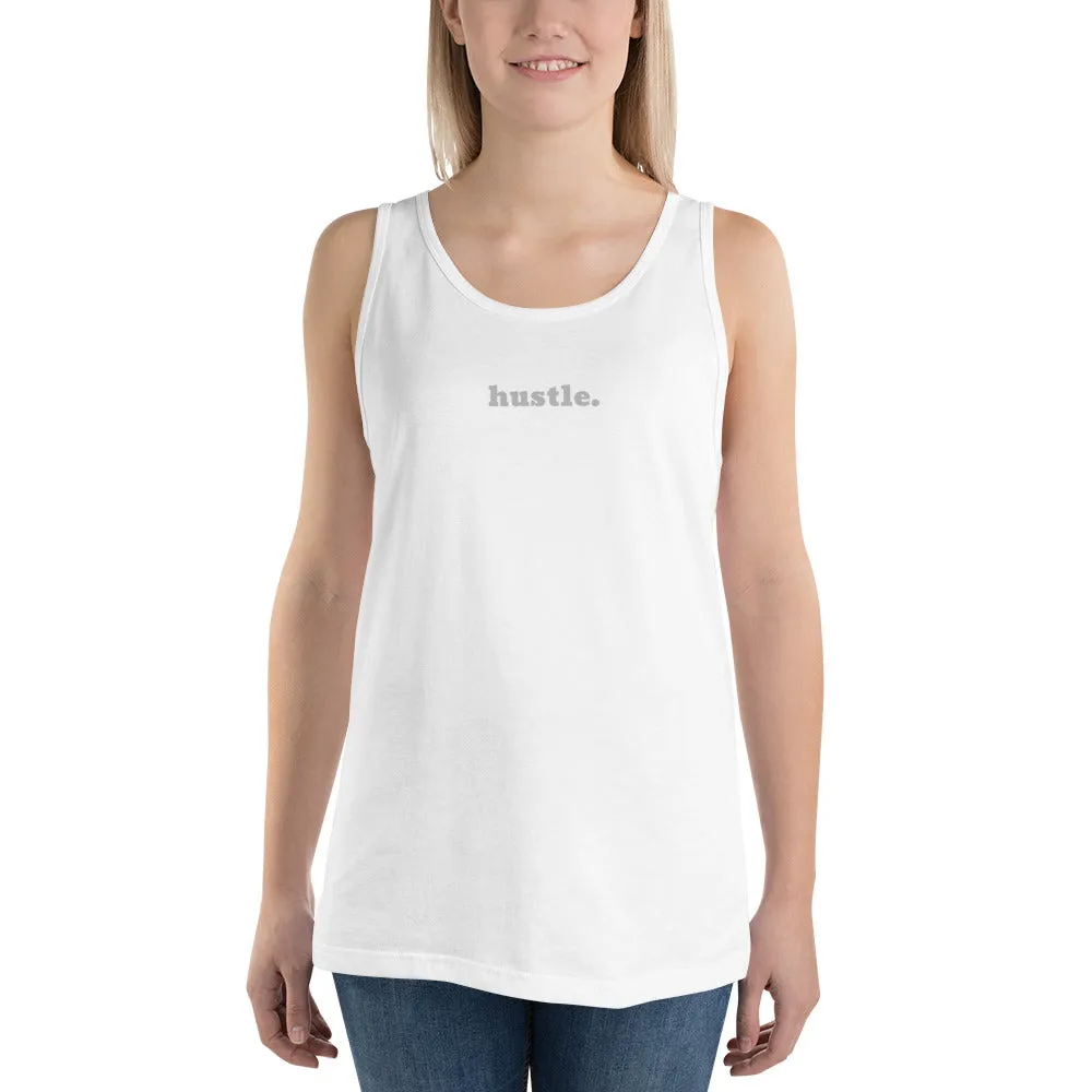 Hustle Tank Top in White