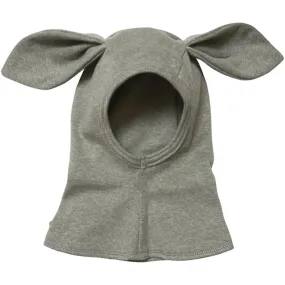 Huttelihut Cotton Baby Bunny Balaclava with Bunny Ears Eucalyptus