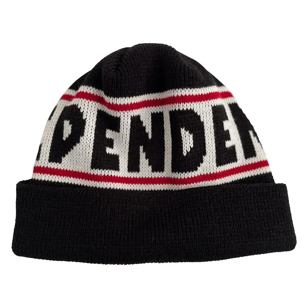 Independent Long Shoreman Bar Logo Beanie Black