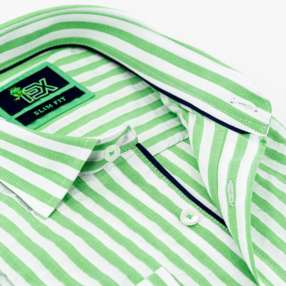 Ivan - Green Button Down Shirt