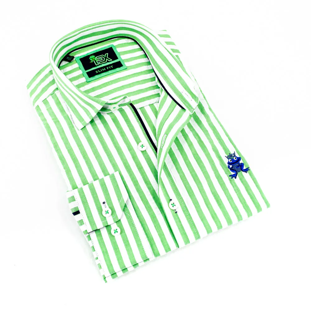 Ivan - Green Button Down Shirt