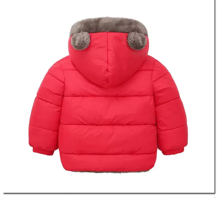 J Double Sided MTXXTZ Red Fur Puffer Jacket 11786