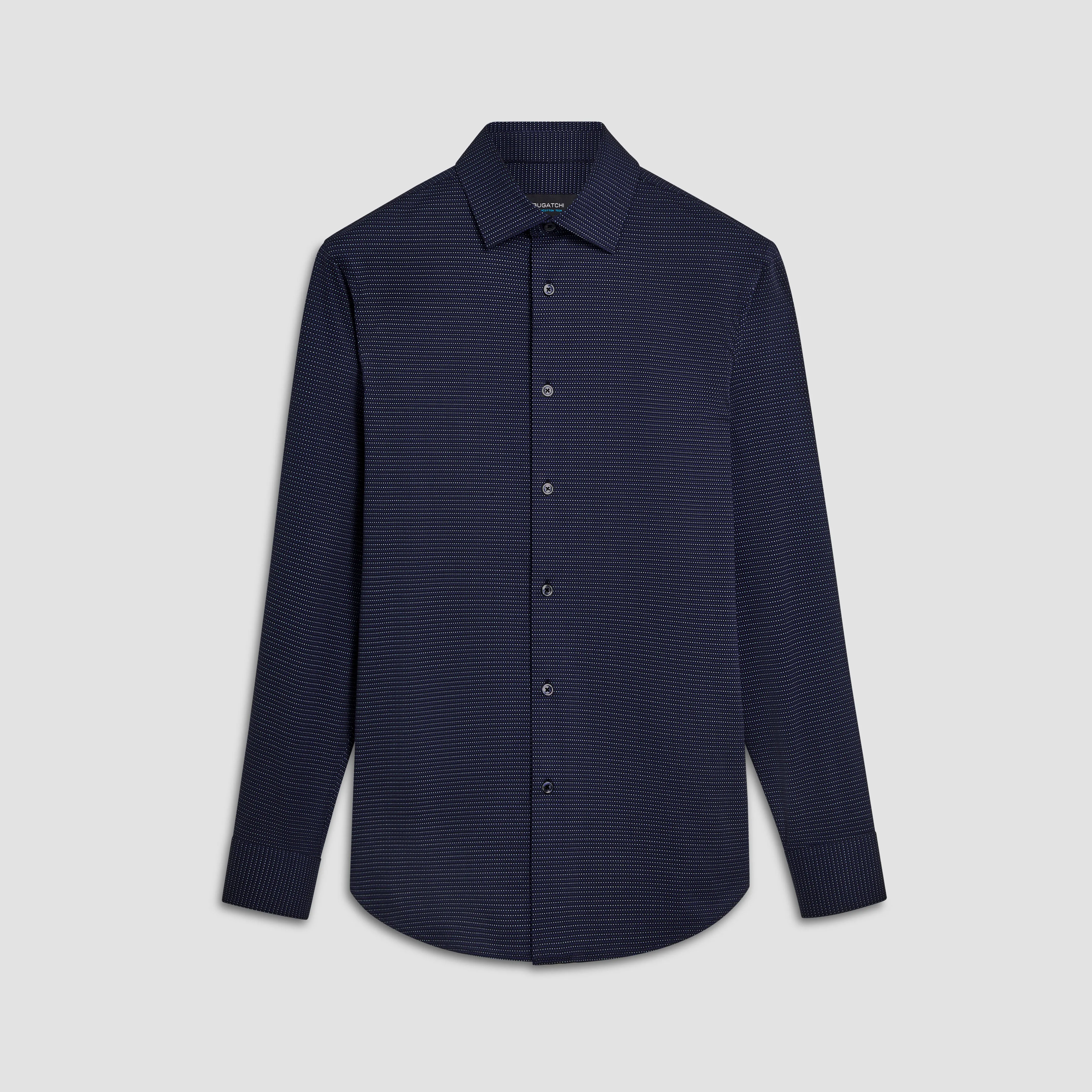 James Chalk Stripe Print OoohCotton Shirt