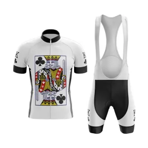 King Playing Cards (KING-CLOVES) Club Cycling Kit