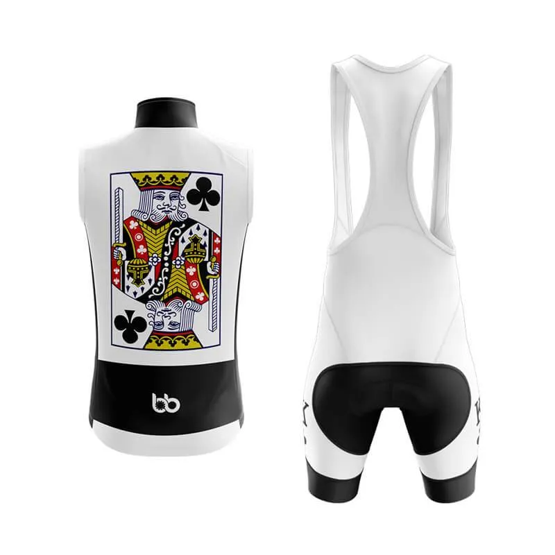 King Playing Cards (KING-CLOVES) Club Cycling Kit