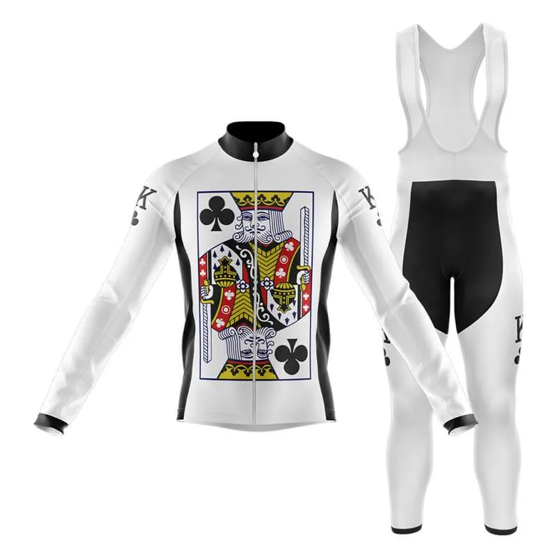 King Playing Cards (KING-CLOVES) Club Cycling Kit