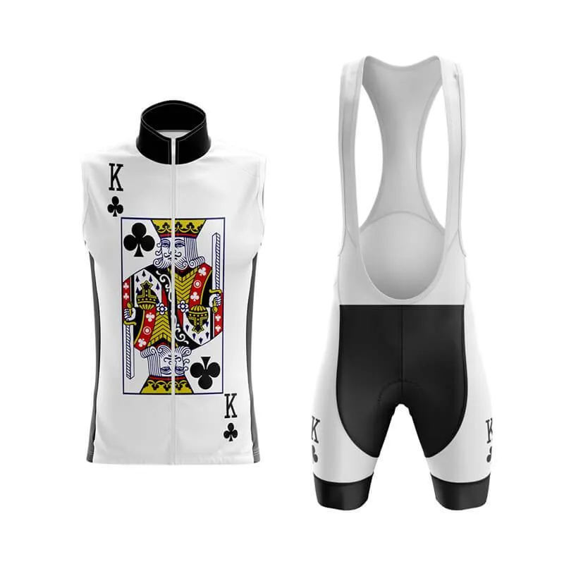 King Playing Cards (KING-CLOVES) Club Cycling Kit