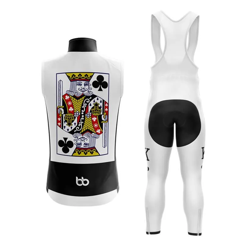 King Playing Cards (KING-CLOVES) Club Cycling Kit