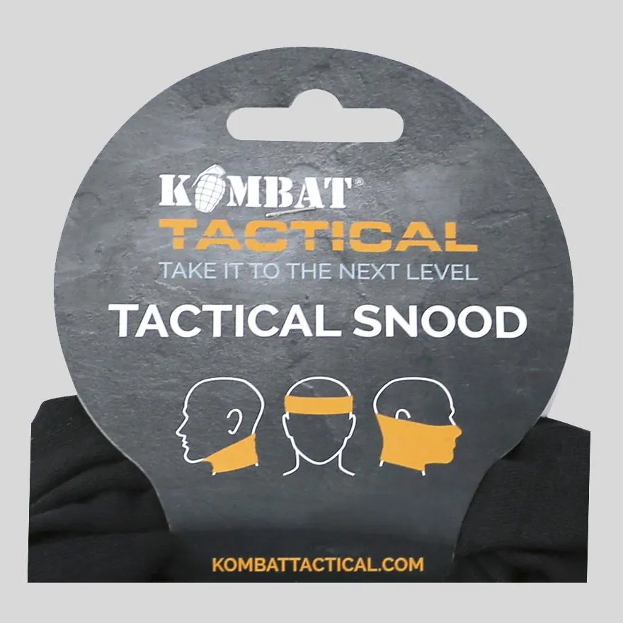 Kombat UK Tactical Snood - Black BTP