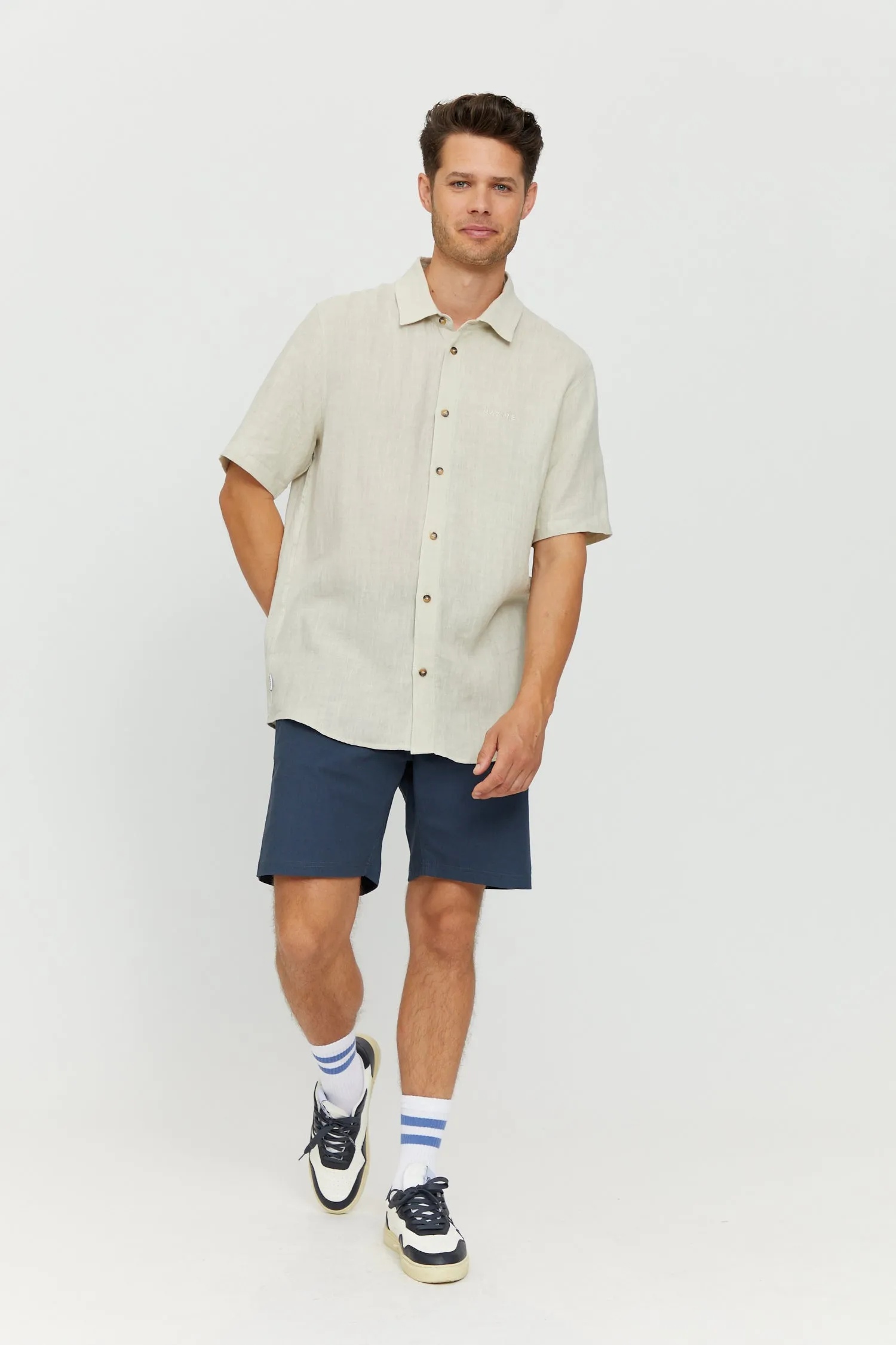 Leland Men's Linen Shirt