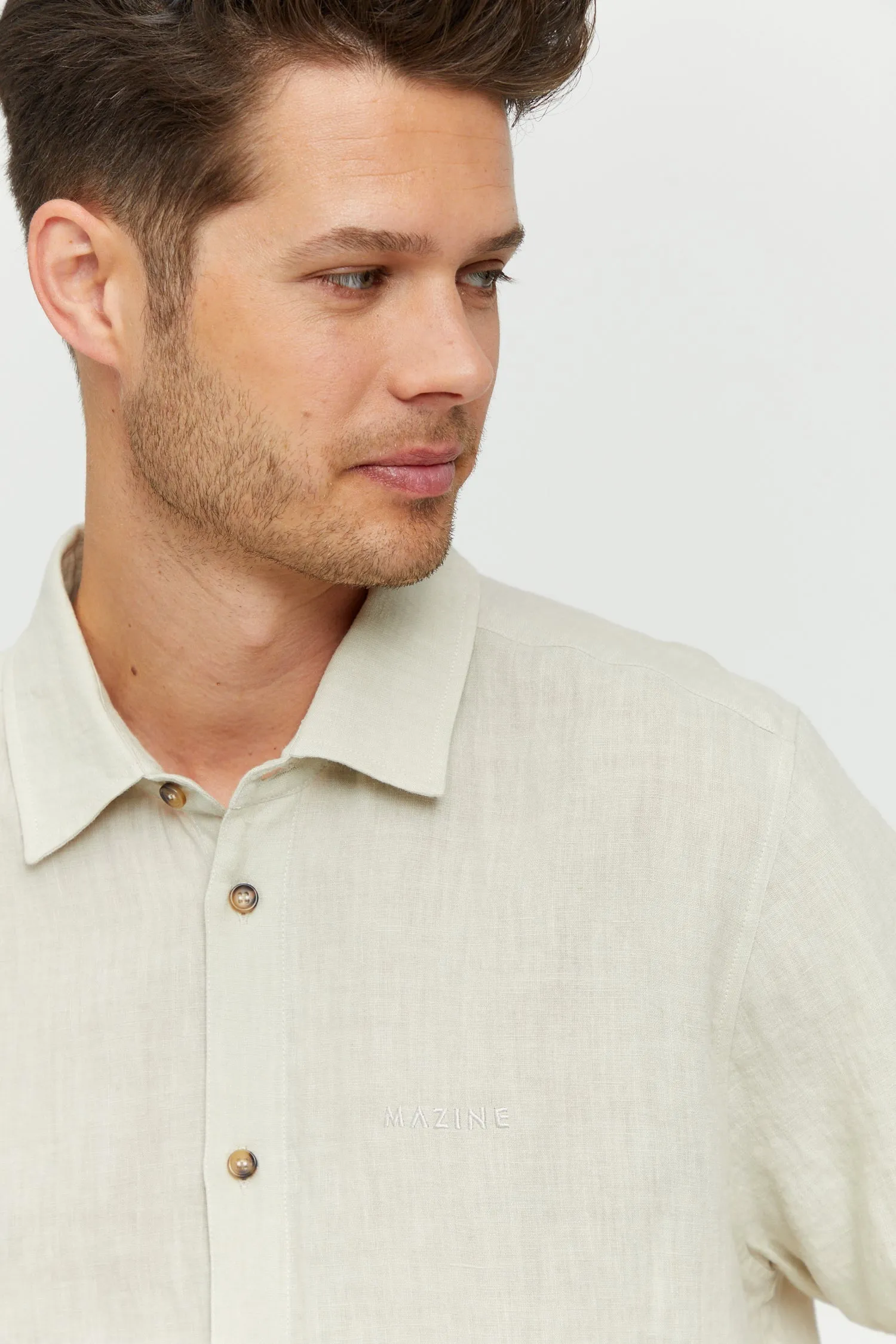 Leland Men's Linen Shirt