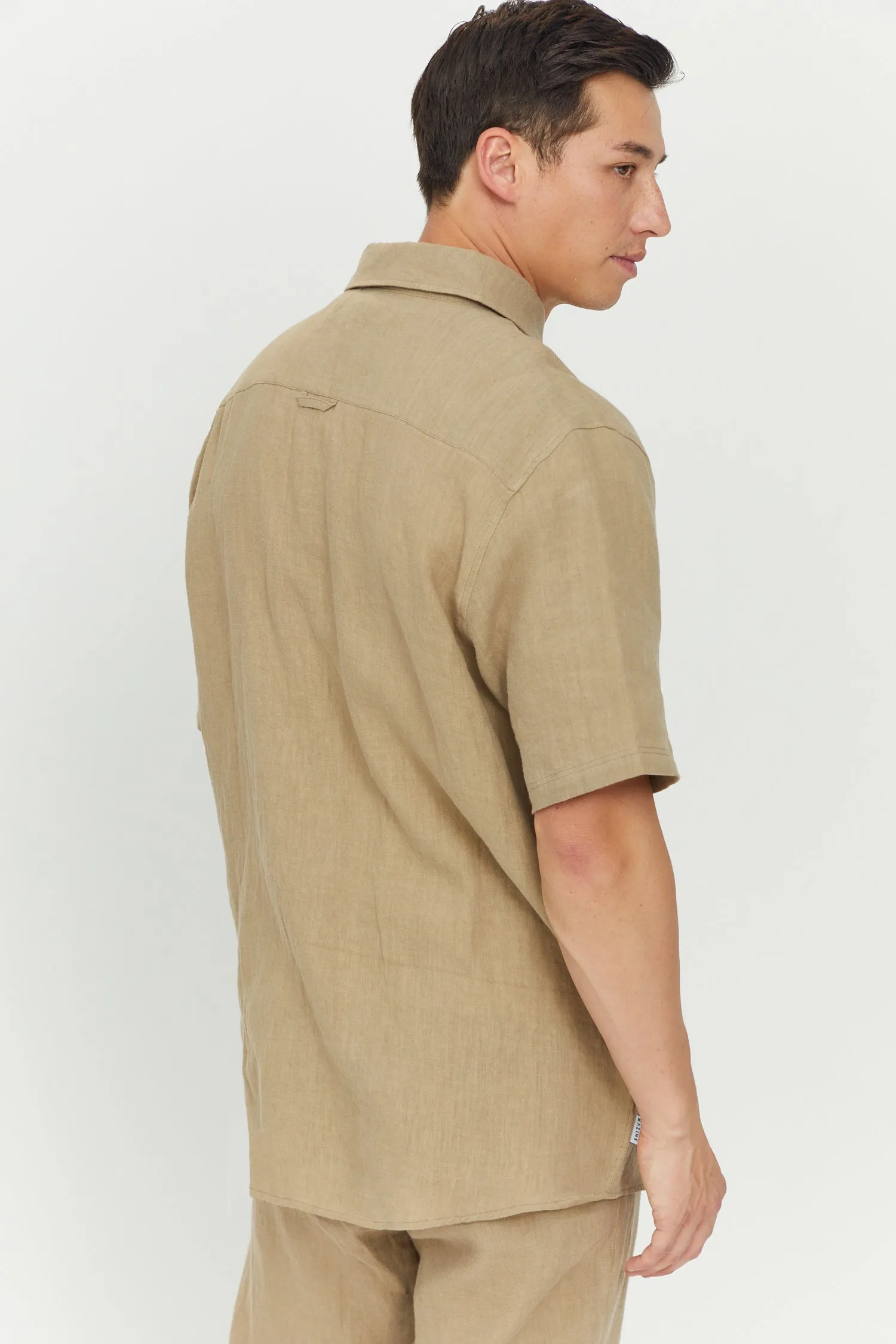 Leland Men's Linen Shirt