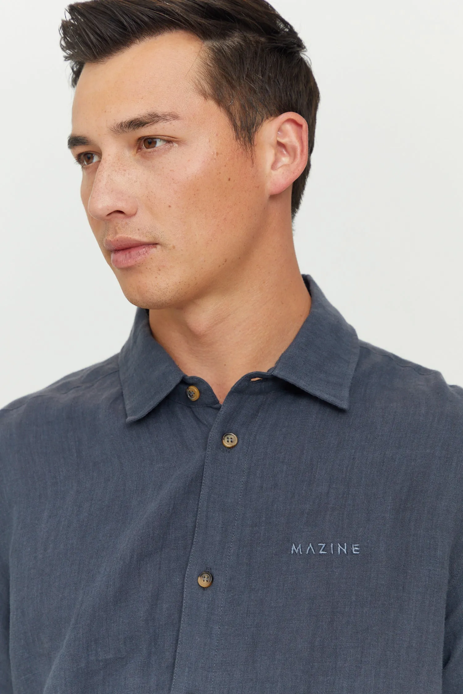 Leland Men's Linen Shirt