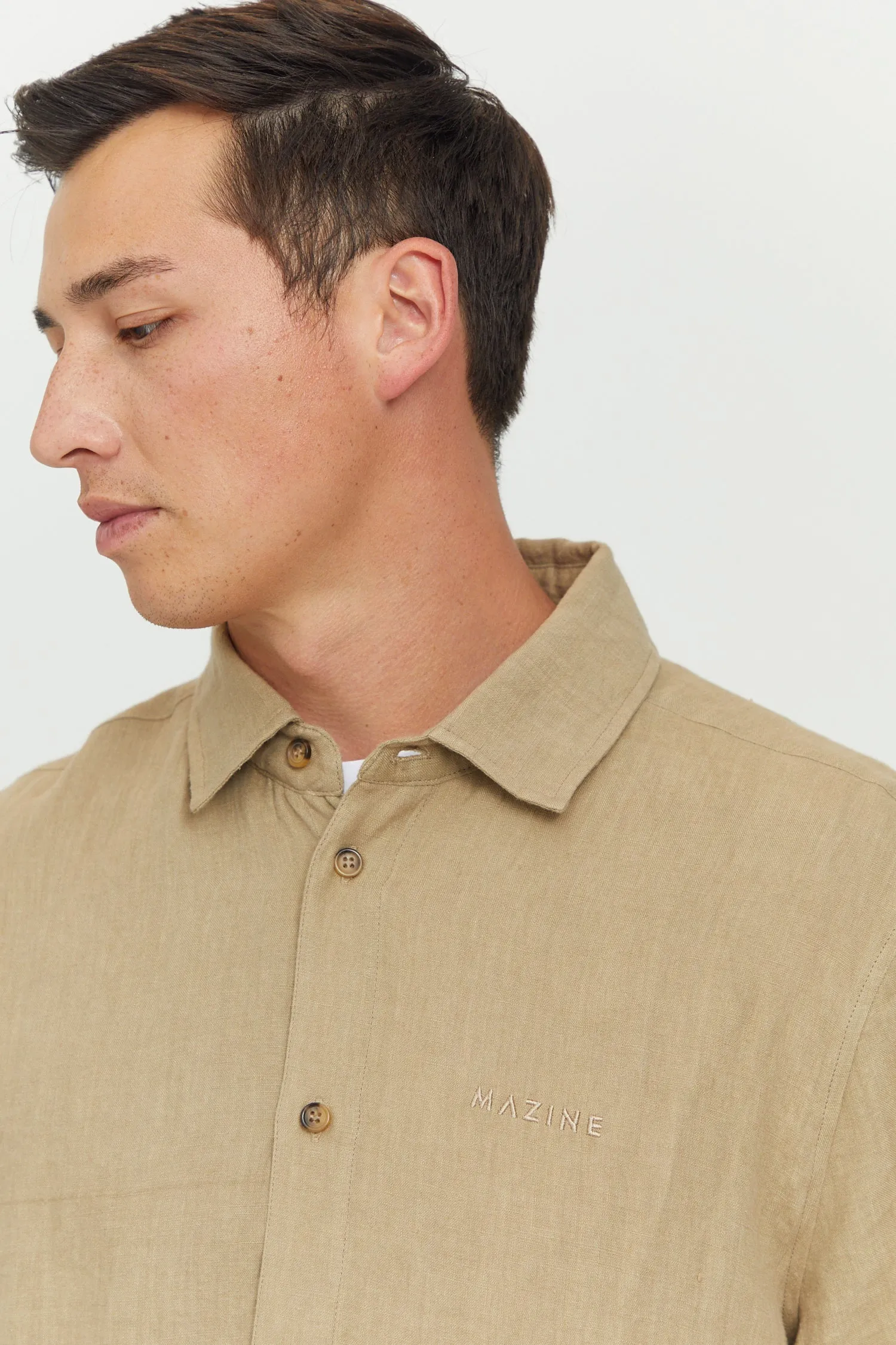 Leland Men's Linen Shirt