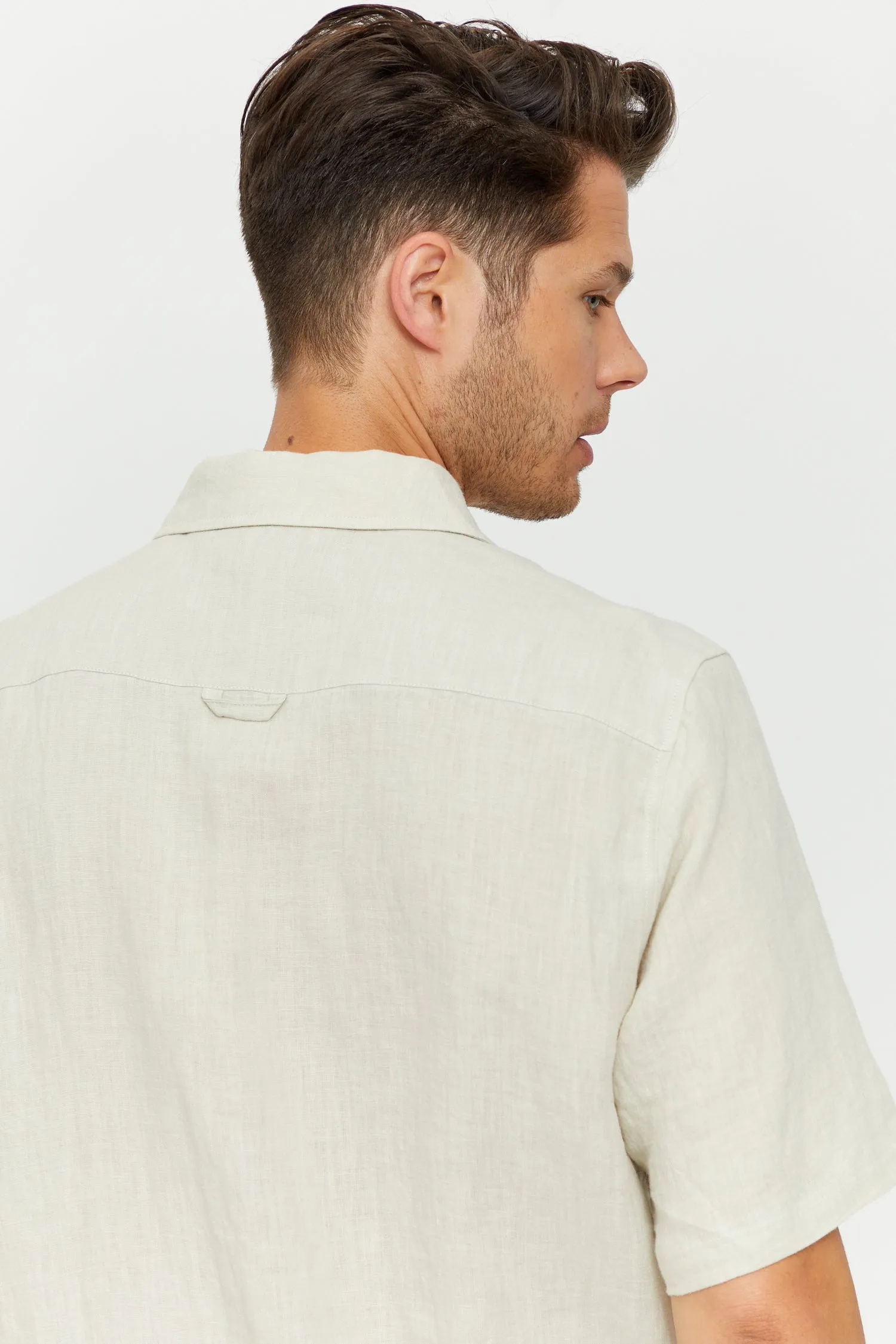 Leland Men's Linen Shirt