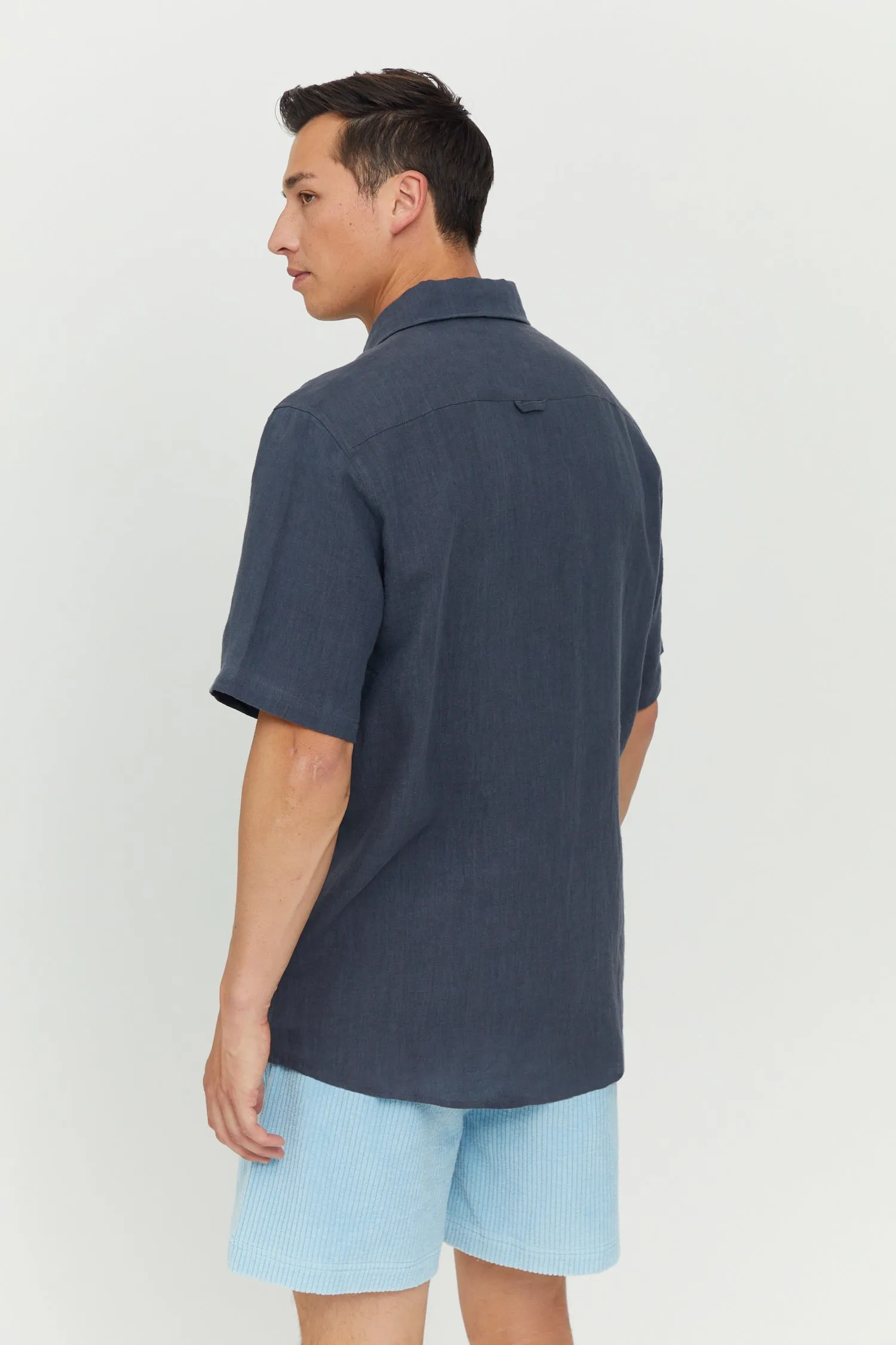 Leland Men's Linen Shirt