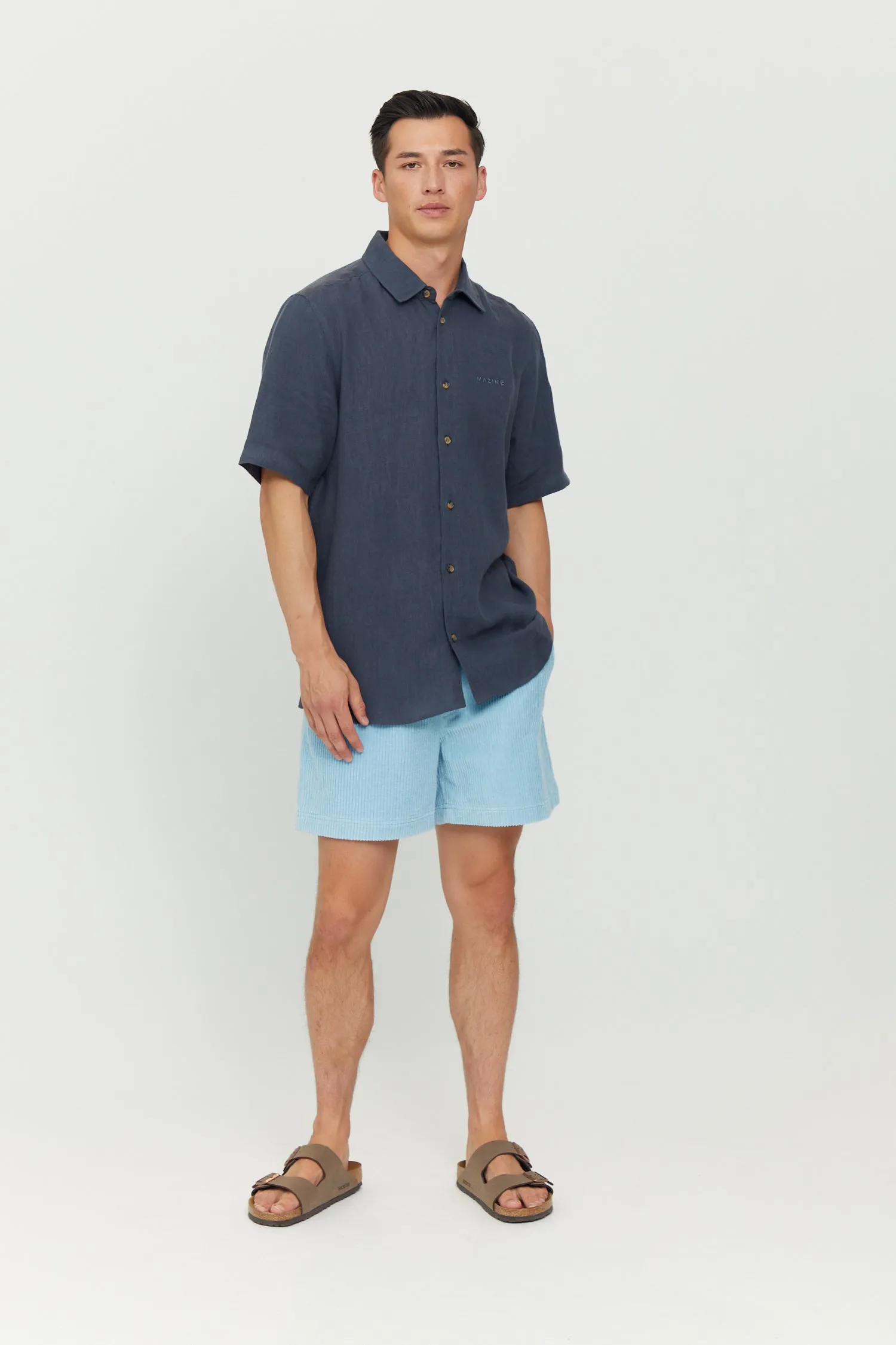 Leland Men's Linen Shirt