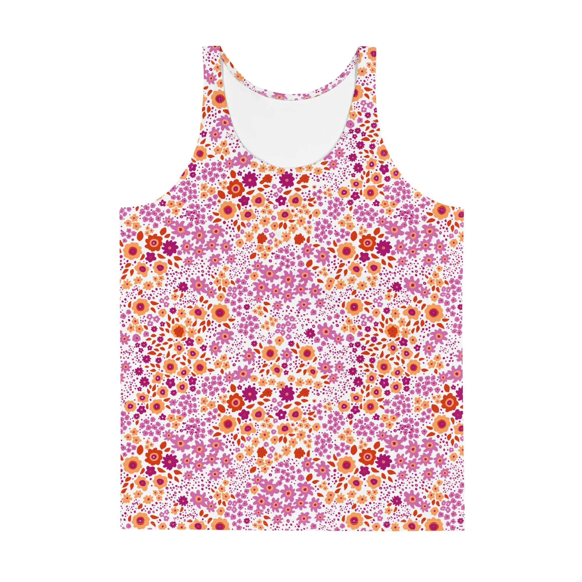 Lesbian Flowers Tank Top