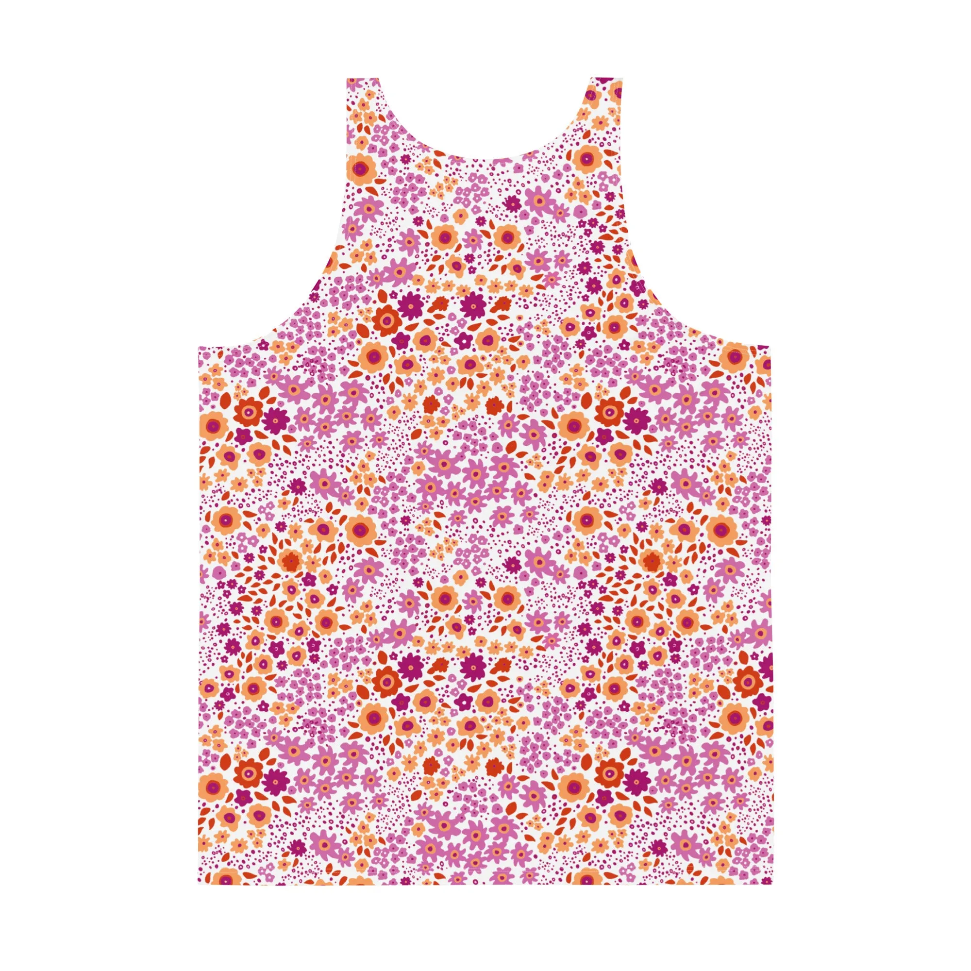 Lesbian Flowers Tank Top