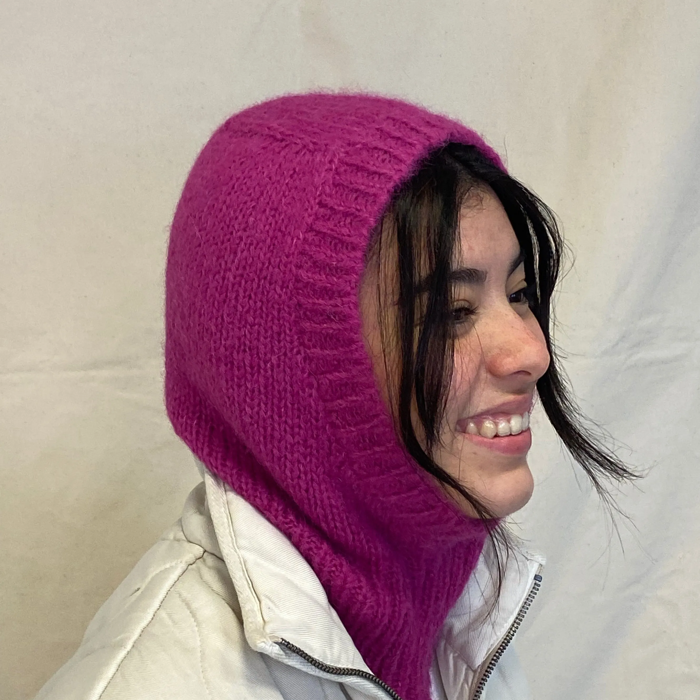 LEYA alpaca balaclava/hood