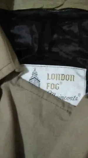 London Fog trench coat