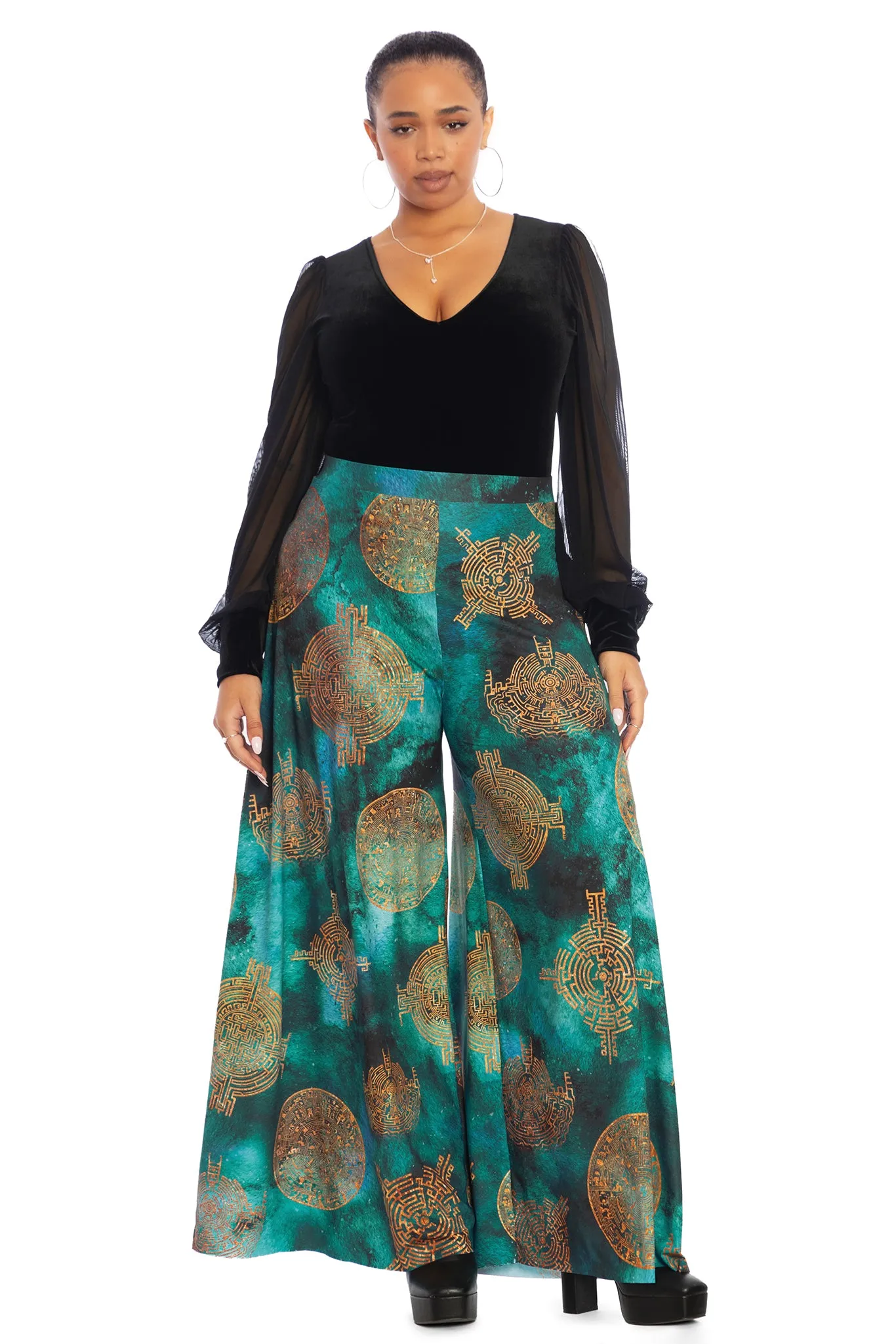 Lost Atlantis Palazzo Pants