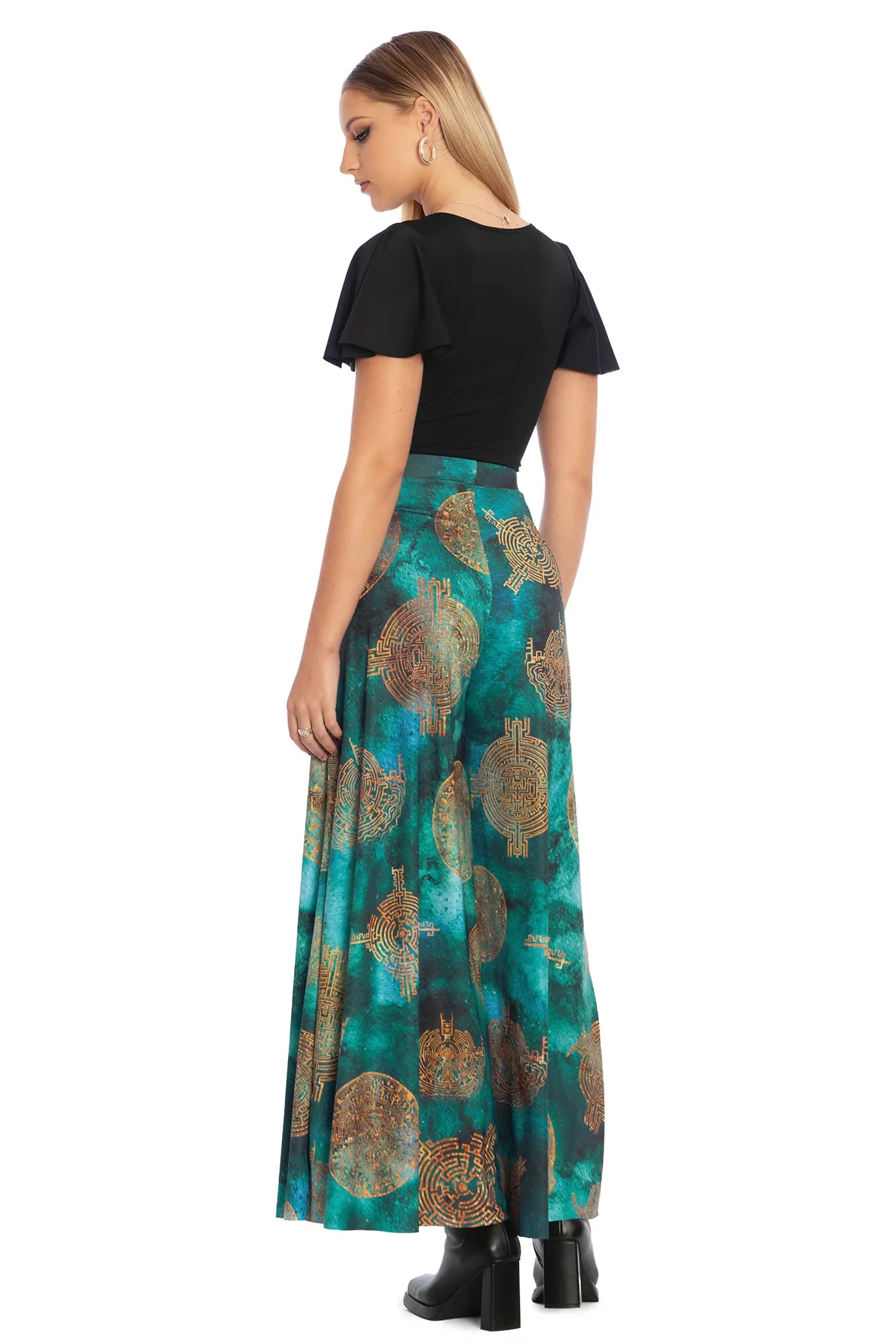 Lost Atlantis Palazzo Pants