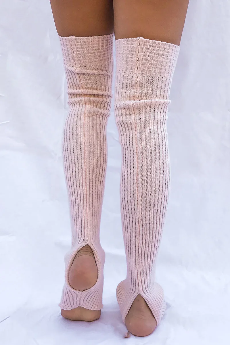 Lunalae Leg Warmers - Rose Pink