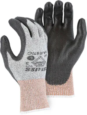 Majestic 3437 Cut-Less with Dyneema Seamless Knit with Polyurethane Palm Coating Safety Glove(One Dozen)