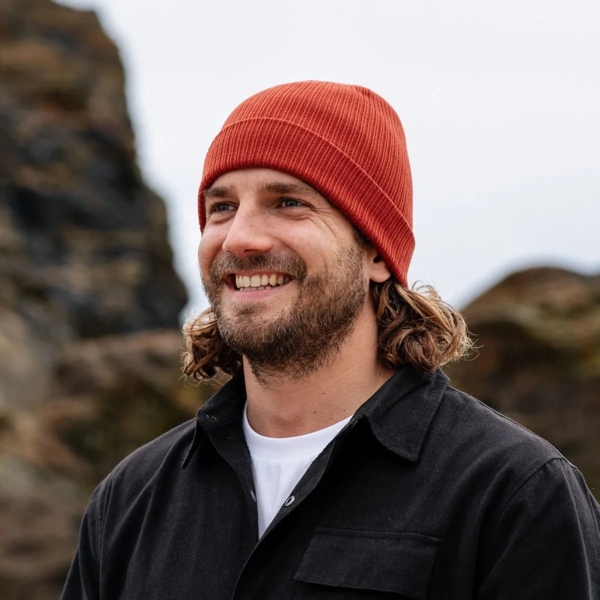 Men's Organic Cotton Beanie Hat