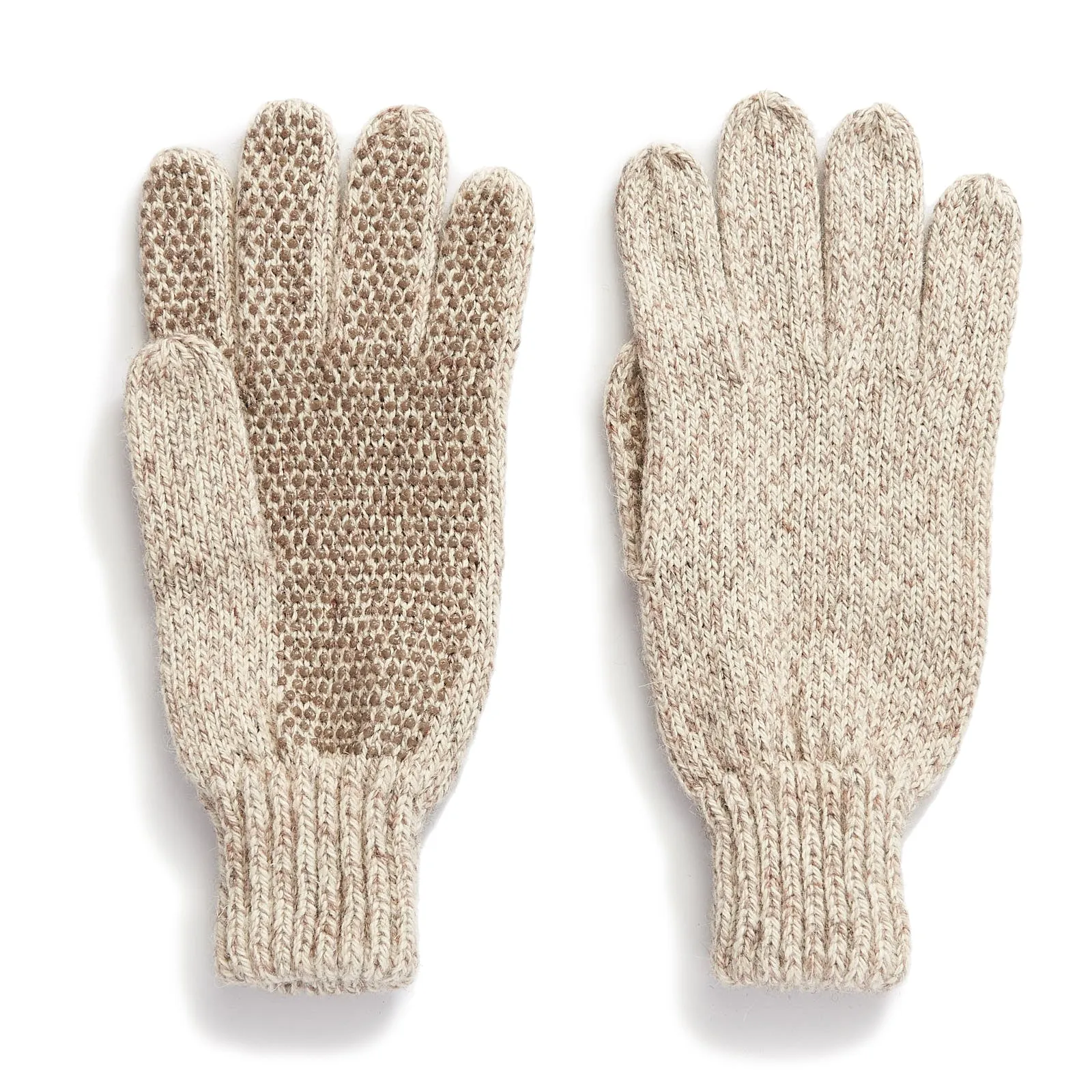 Men's Ragg Wool Glove - Oatmeal