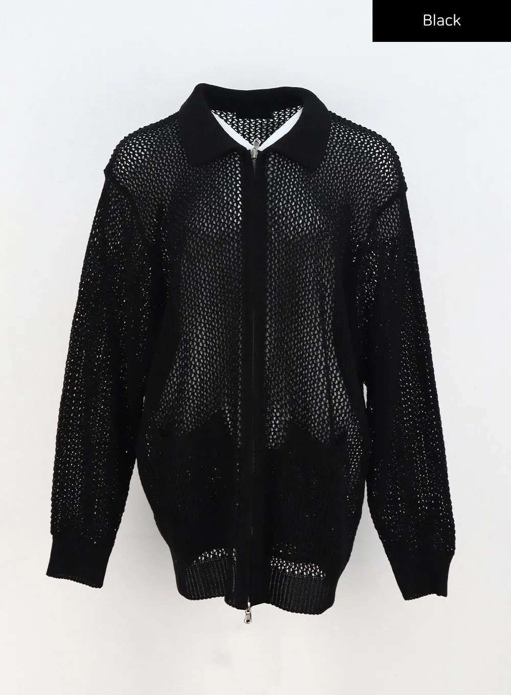 Mesh Zip-Up Unisex CY322