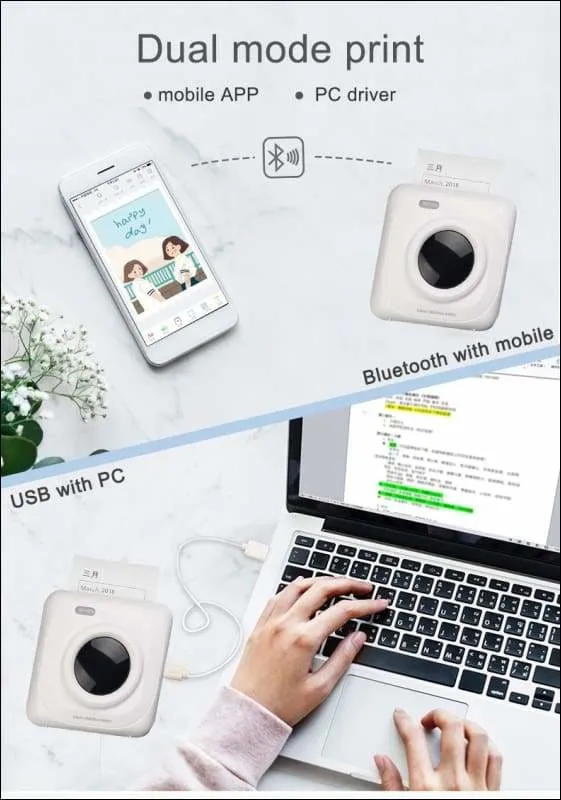 Mini Photo Printer