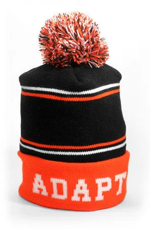 Misfit (Black/Orange Beanie)