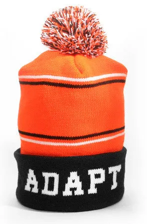 Misfit (Orange/Black Beanie)