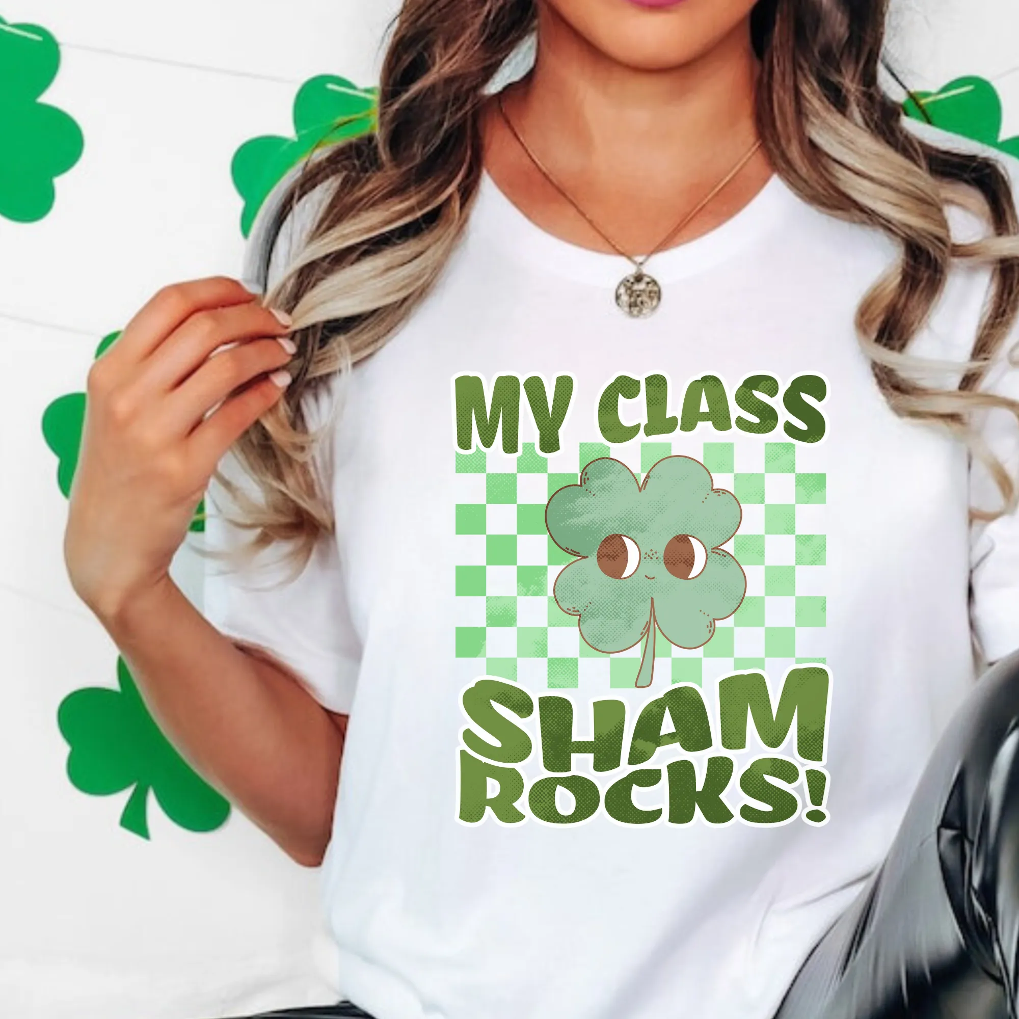 My Class Shamrocks | Teacher St. Patrick's Day Shirt