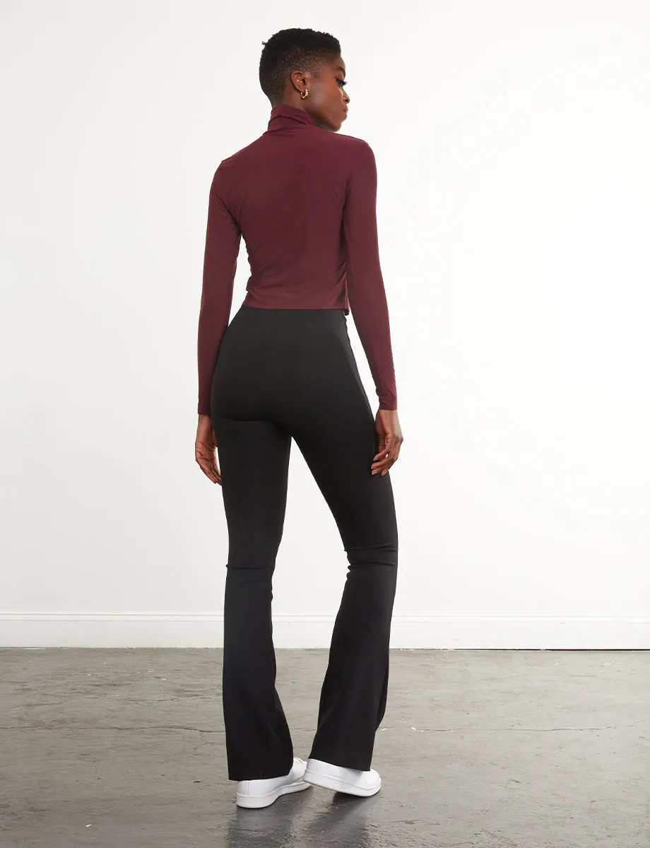 Neoprene Flared Legging