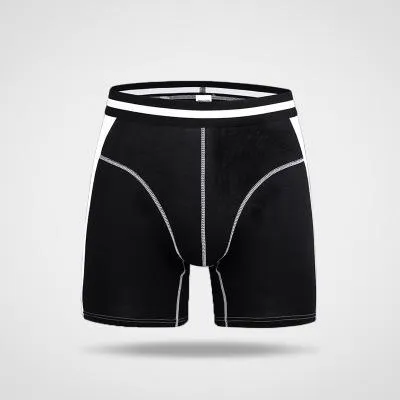 New Men Underwear Boxers Fashion Color Pants Cheap Modal Men Underwear Brand Boxers Mens Underwear Boxers Shorts Lengthened