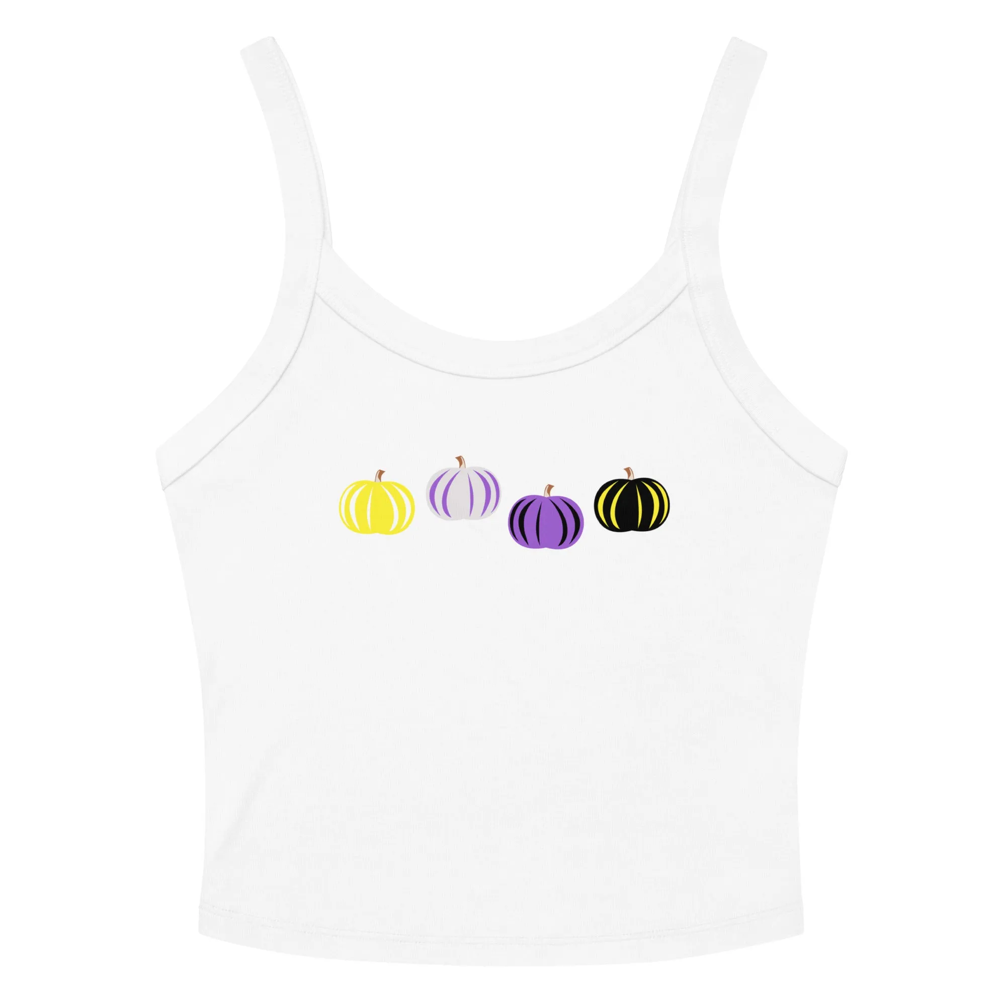 Non-Binary Pumpkins Scoop Neck Tank Top